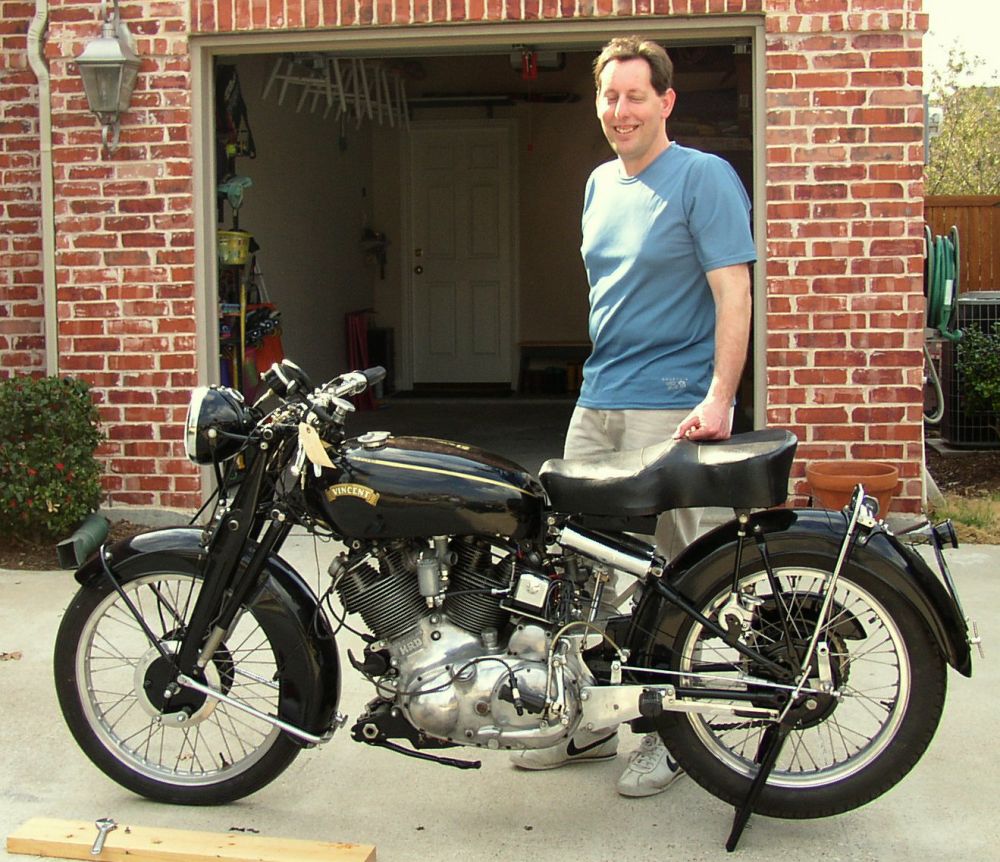 brian_rapide_1.jpg - Brian with his 1953 Rapide, an interesting blend of Series B and C.
